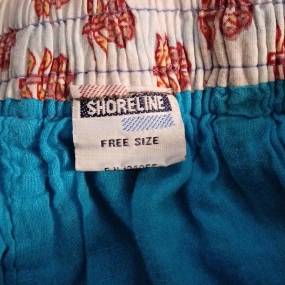 Shoreline Multicolor Patchwork Skirt - image 6